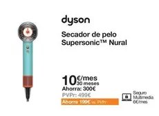 Oferta de Dyson - Secador De Pelo Supersonic Nural por 300€ en Orange