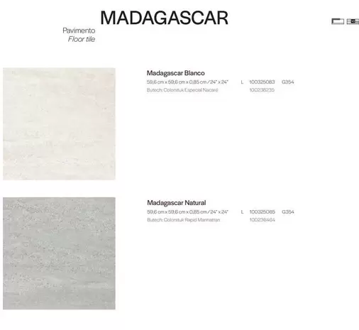 Oferta de Madagascar Blanco Revestimiento  en Porcelanosa