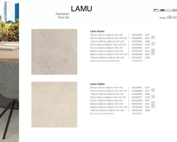 Oferta de Lamu en Porcelanosa