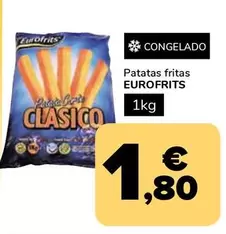 Oferta de Eurofrits - Patatas Fritas por 1,8€ en Supeco