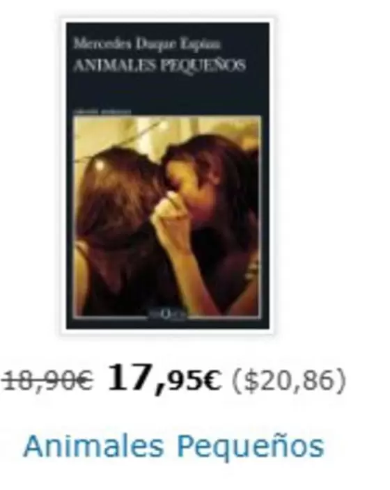 Oferta de Animales Pequeños por 17,95€ en Agapea