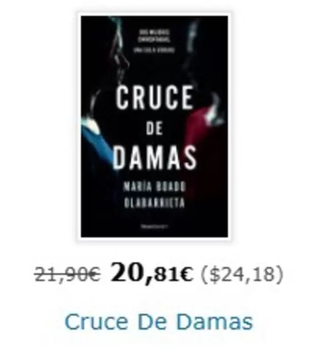 Oferta de Cruce De Damas por 20,81€ en Agapea