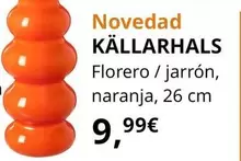 Oferta de Kallarhals - Florero / Jarron Naranja, 26 Cm  por 9,99€ en IKEA