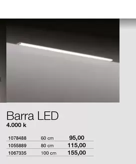 Oferta de Barra Led por 95€ en Distriplac