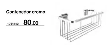 Oferta de Contenedor Cromo por 80€ en Distriplac