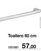 Oferta de Toallero por 57€ en Distriplac