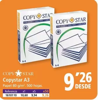 Oferta de Copystar A3 por 9,26€ en Folder