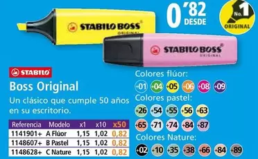 Oferta de Stabilo - Boss Original por 0,82€ en Folder