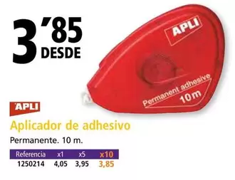 Oferta de Apli - Aplicador De Adhesivo por 3,85€ en Folder