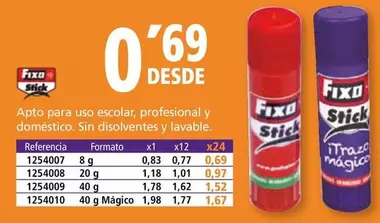 Oferta de  Apto Para Uso Escolar por 0,69€ en Folder