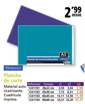 Oferta de Plancha De Corte por 2,99€ en Folder