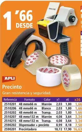 Oferta de Apli - Gran Essistencia Y Seguridad por 1,66€ en Folder