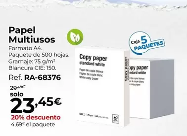 Oferta de Raja - Multiusos por 23,45€ en Staples Kalamazoo