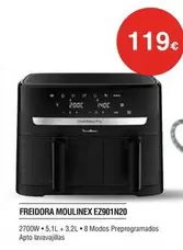 Oferta de Moulinex - Freidora Ez901n20 por 119€ en Milar