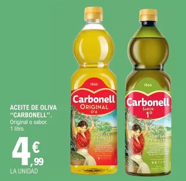 Oferta de Carbonell - Aceite De Oliva por 4,99€ en E.Leclerc