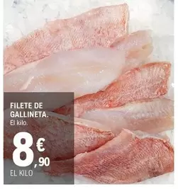 Oferta de Filete De Gallineta por 8,9€ en E.Leclerc