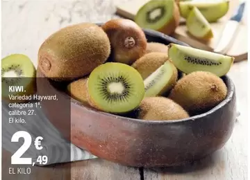 Oferta de Kiwi por 2,49€ en E.Leclerc