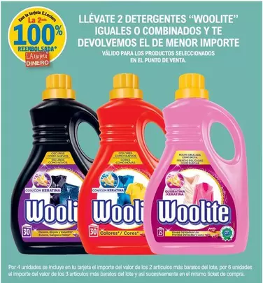 Oferta de Woolite - Llevate 2 Detergentes  en E.Leclerc