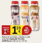 Oferta de Optimilk Pro Rio - Batut De Xocolata por 1,19€ en Supermercados Charter