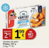 Oferta de Findus - Varetes De Peix por 1,99€ en Supermercados Charter