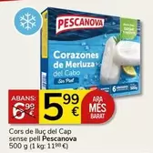 Oferta de Pescanova - Cors De Lluç Del Cap Sense Pell  por 5,99€ en Supermercados Charter