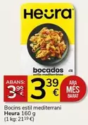 Oferta de Heura - Bocins Estil Mediterrani por 3,39€ en Supermercados Charter