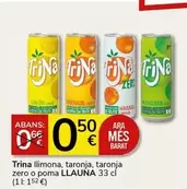 Oferta de Trina -  Llimona/ Taronja/ Taronja Zero O Poma por 0,5€ en Supermercados Charter