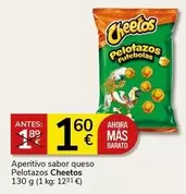 Oferta de Cheetos - Aperitivo Sabor Queso Pelotazos por 1,6€ en Supermercados Charter