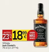 Oferta de Jack Daniel's - Whisky por 18,99€ en Supermercados Charter