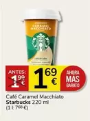 Oferta de Starbucks - Cafe Caramel Macchiato por 1,69€ en Supermercados Charter