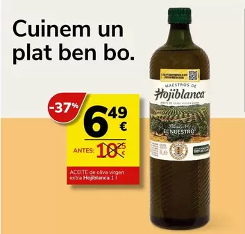 Oferta de Hojiblanca - Aceite por 6,49€ en Supermercados Charter