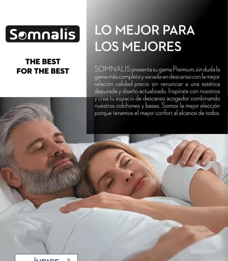 Oferta de Somnalis - The Best For The Best en Conforama