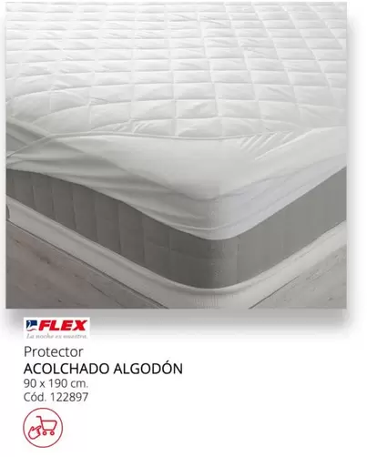 Oferta de Flex - Protector Algodón en Conforama