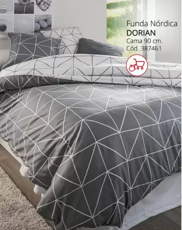 Oferta de Funda Nórdica Dorian en Conforama