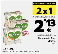 Oferta de Danone - Danacol Liquido por 4,25€ en BM Supermercados