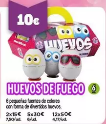 Oferta de Huevos De Fuego por 10€ en La Traca