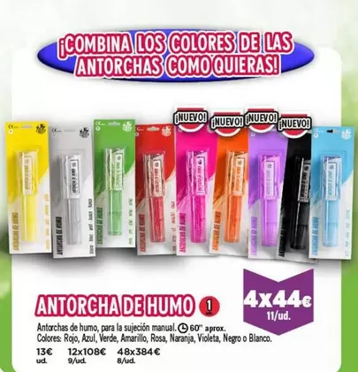 Oferta de Antorcha De Humo por 13€ en La Traca