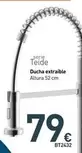 Oferta de Serie Teide Ducha Extraible por 79€ en Mi Bricolaje