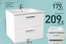 Oferta de  Serie Venecia 2 Cajones por 179€ en Mi Bricolaje