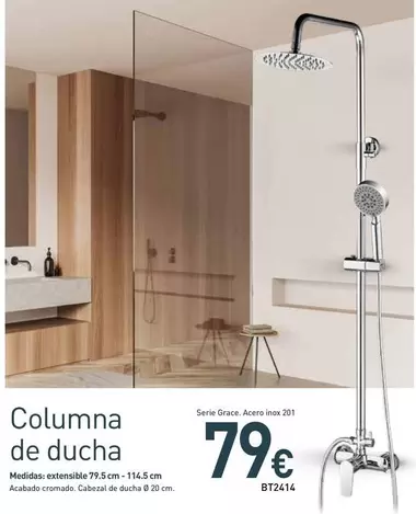 Oferta de Columna De Ducha por 79€ en Mi Bricolaje