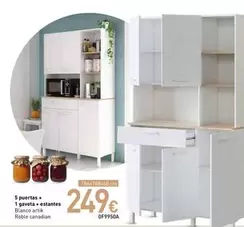 Oferta de 5 Puertas + 1 Gaveta + Estantes por 249€ en Mi Bricolaje