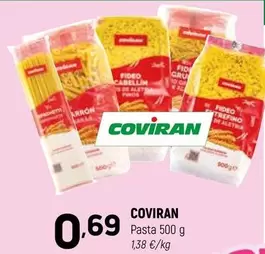 Oferta de Coviran - Pasta por 0,69€ en Coviran