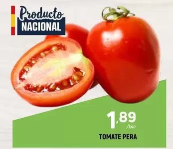 Oferta de Tomate Pera por 1,89€ en Coviran