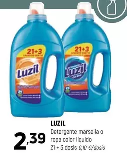 Oferta de Luzil - Detergente Marsella O Ropa Color Liquido por 2,39€ en Coviran