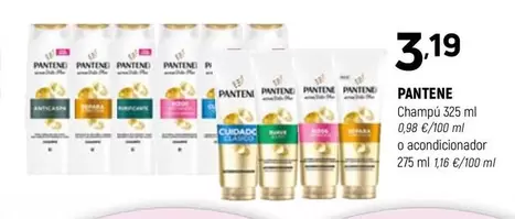 Oferta de Pantene - Champú O Acondicionador por 3,19€ en Coviran