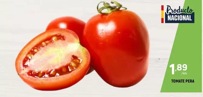 Oferta de Tomate Pera por 1,89€ en Coviran