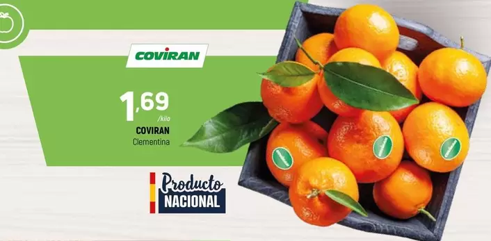 Oferta de Coviran - Clementina por 1,69€ en Coviran