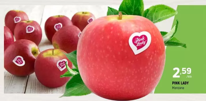 Oferta de Pink Lady - Manzana por 2,59€ en Coviran