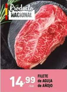 Oferta de Filete De Aguja De Añojo por 14,99€ en Coviran