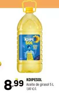 Oferta de Koipesol - Aceite De Girasol por 8,99€ en Coviran